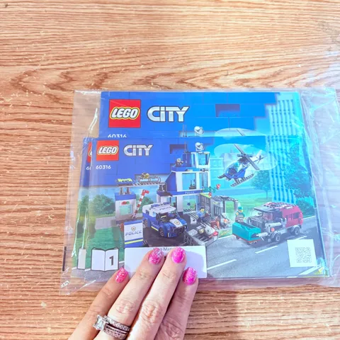 Lego City 60316 Instruction Book Only No Bricks