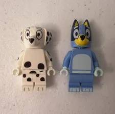 Lego Bluey & Lucky Mini Figures Replacement Pieces LEGO Mini Figs