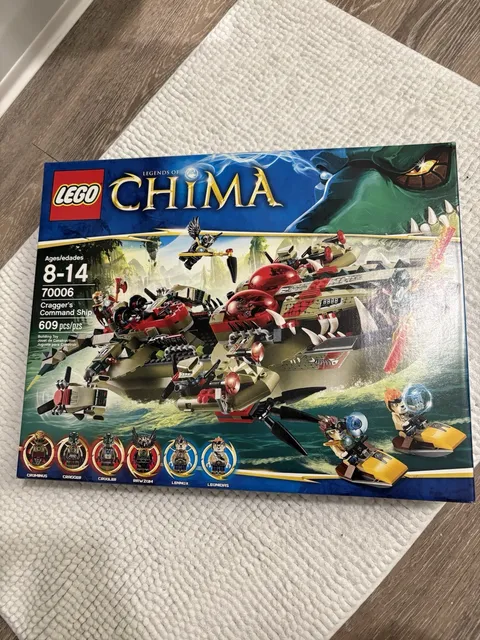 LEGO LEGENDS OF CHIMA: Cragger's Command Ship (70006)
