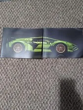MANUALS ONLY -  LEGO TECHNIC 42115 Lamborghini Sian FKP 37 - 2 Manuals ONLY!
