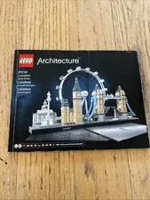 LEGO architecture booklet 21034 (London) - Manual ONLY (bricks not included)