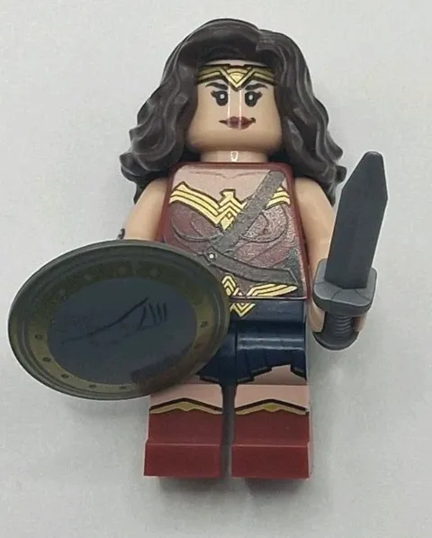 LEGO Minifigure - Wonder Woman (sh0221) Super Heroes Dawn of Justice 76087 76046