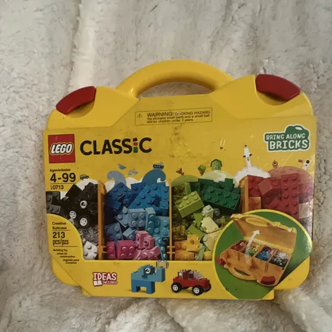 LEGO Classic Creative Suitcase 10713 Building Set 213 pcs Portable Box