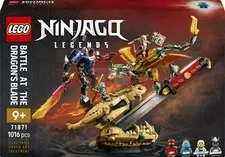 LEGO NINJAGO Battle at the Dragon's Blade 71871 Building Toy Set 4 Minifigures