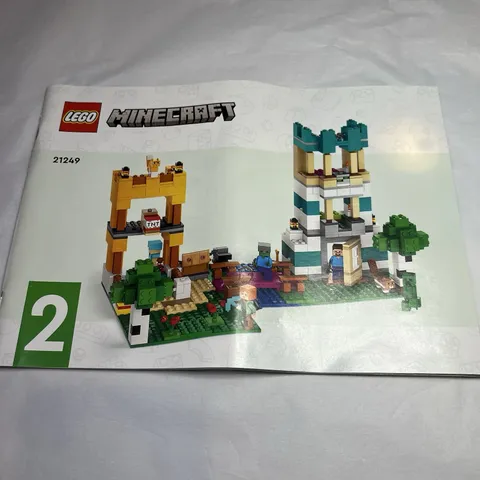 Lego Minecraft- The Crafting Box 4.0 21249 Manual #2 Only!