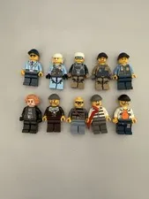 Lego Cops Robbers Police Crooks City Town Minifigures lot