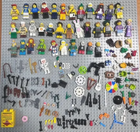 LEGO Minifigure Lot Set of 36 Bulk Sale