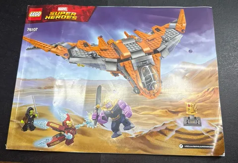 Lego Marvel Super Heroes Avengers 76107 Instruction Manual Booklet ONLY
