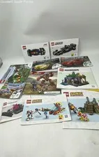 Lot Of 11 Pcs Assorted Lego Mixed Variety Instruction Manuals For Age 3+