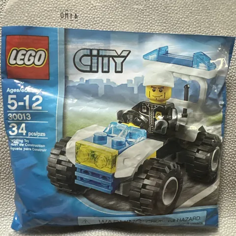 LEGO CITY: Police Buggy (30013) ATV Cop Polybag 34pcs New 2010 Retired