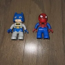 LEGO DUPLO Batman And Spider Man Figures