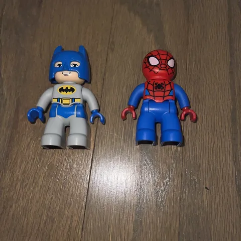 LEGO DUPLO Batman And Spider Man Figures