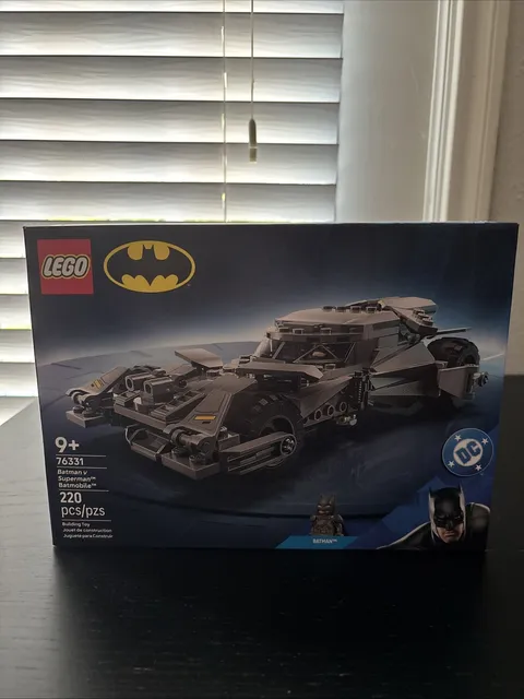 LEGO DC Batman V Superman Batmobile 76331 Open Box All Bags Sealed