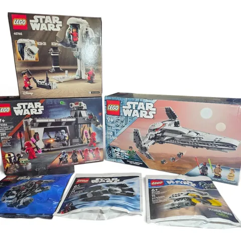 LEGO Star Wars BUNDLE:(75383) (75386) (40765) (30708) (30727) (30728) NEW SEALED