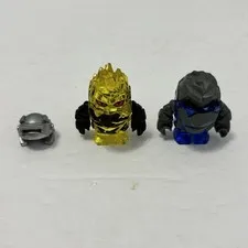 LEGO Power Miners Glaciator Rock Monster and Combustix Lava Minifigure Lot
