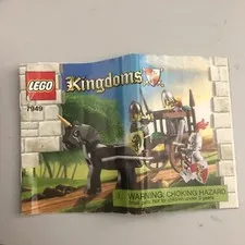 LEGO Kingdoms 7949 Prison Carriage Rescue Instruction Manual Only