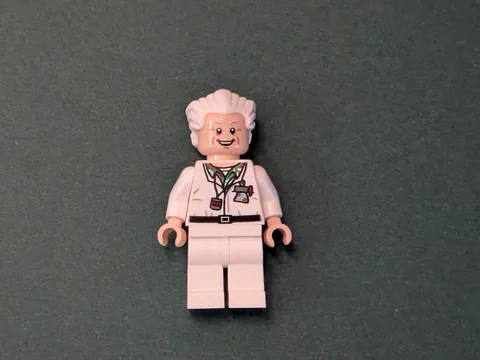 LEGO® Doc Brown Back to Future Minifigure 21103 NEW RETIRED!