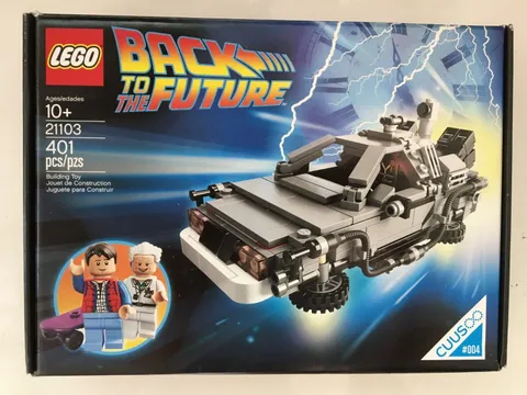 Lego ref 21103 back to the future sheild misprint error