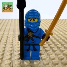 LEGO Ninjago Golden Weapons: Classic Jay SPEAR, SWORD njo0004 2263 SHREDDER 2011