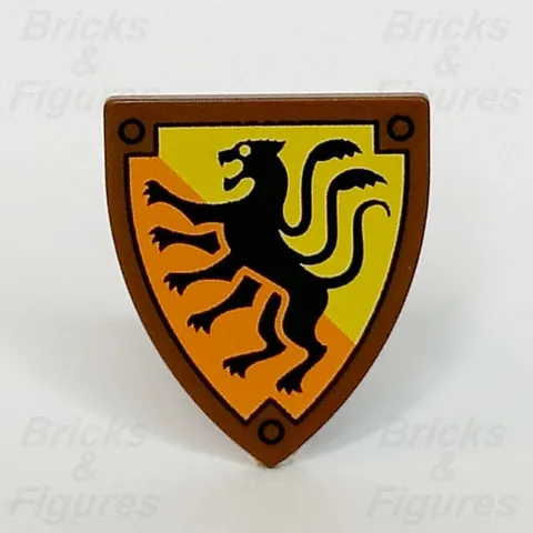 LEGO Dungeons & Dragons Displacer Beast Shield Minifigure Part Triangular 3846