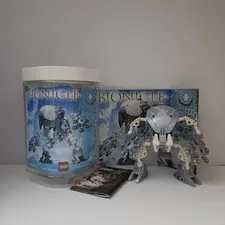 LEGO Bionicle | 8575 Kohrak-Kal Bohrok-Kal | 100% Complete w/ Canister & Manual