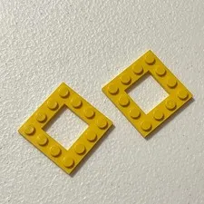 Lego 64799 Yellow Replacement Add-on Pieces Parts Lot of 2