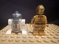 LEGO Star Wars R2-D2 Astromech Droid Dirt Stains Minifigure 75330 sw1200 CP30
