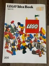 Vintage 1985 Lego Idea Book 200 Complete With Stickers Excellent Condition