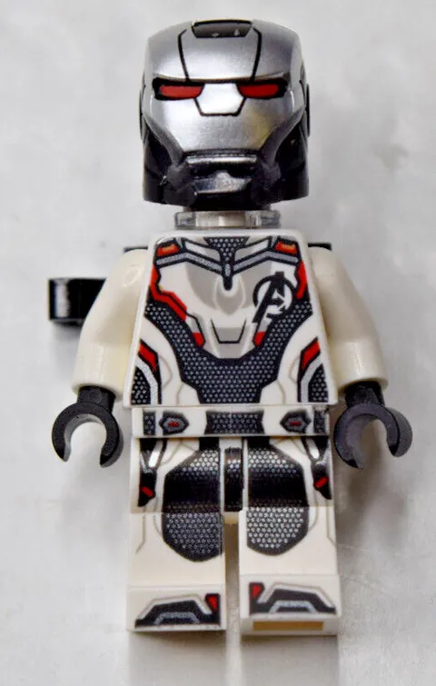 LEGO Minifigure Marvel Super Heroes War Machine White Jumpsuit