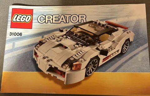 LEGO Creator 31006 Car 2 Instructions Only No Bricks