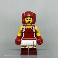 LEGO Collectible Series 16 col251 Female Kickboxer Helmet Minifigure Only 71013