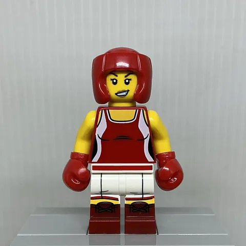 LEGO Collectible Series 16 col251 Female Kickboxer Helmet Minifigure Only 71013