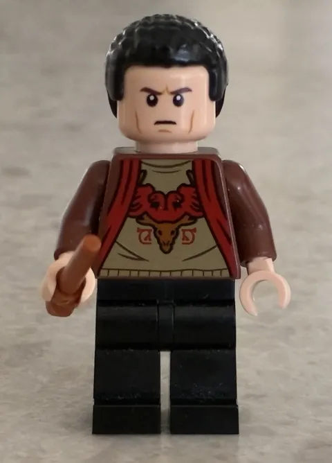 Lego Victor Krum Minifigure Reddish Brown Jacket Harry Potter 75946 hp177