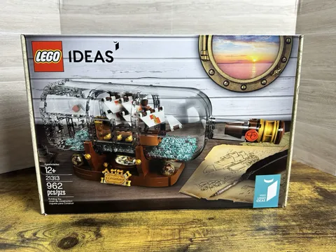 LEGO Ideas: Ship in a Bottle 21313 | Opened | 100% Complete