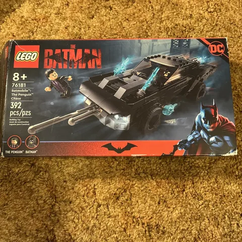 Lego DC The Batman: Batmobile The Penguin Chase BOX & MANUEL ONLY 76181 For Set