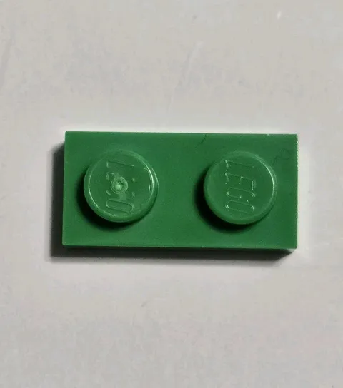LEGO Parts - Bright Green Plate 1 x 2 - No 3023