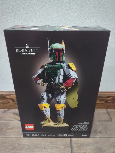 LEGO #75455 Star Wars Buildable Boba Fett: Brand New in Sealed Box In Hand.