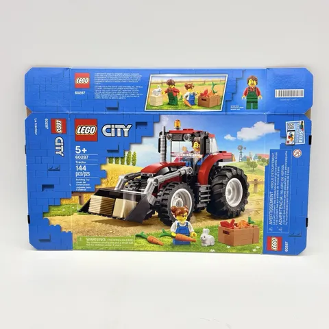 LEGO CITY Tractor 60287 Retired 2021- Box Package Only