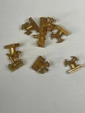 Lot Of LEGO Friends Accessories Gold Kitchen Sink Faucets