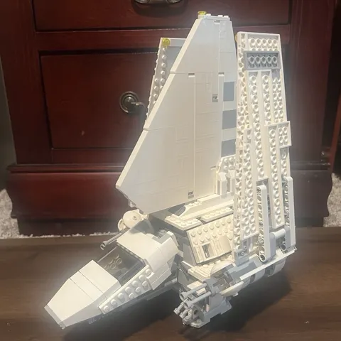 LEGO Star Wars Imperial Shuttle Tydirium 75094 missing some pieces, no minifigs