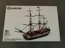IN HAND - LEGO Privateer Frigate Fortuna 910059 BrickLink Designer Program