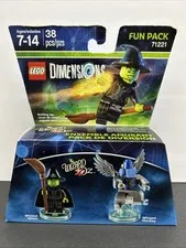 Lego Dimensions Wizard of Oz Wicked Witch 38 Pcs Fun Pack 71221 NEW Retired
