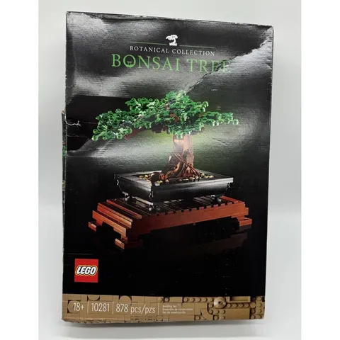 LEGO Botanical Collection Bonsai Tree 10281 Building Set New Damaged Box 878 Pcs