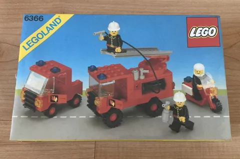 Lego vintage 6366 Fire & Rescue Squad NEW and pefectly sealed!_