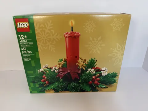 LEGO Christmas Table Decoration 40743 Holiday Centerpiece Sealed New NISB