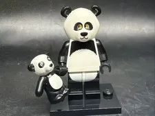 LEGO Panda Guy minifigure CMF Series LEGO Movie 71004 Teddy Bear