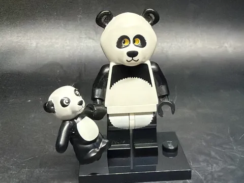 LEGO Panda Guy minifigure CMF Series LEGO Movie 71004 Teddy Bear