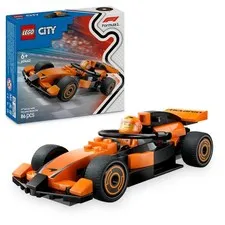 LEGO City F1 Rennfahrer mit McLaren Rennauto - Spielzeug Formel 1 Modell mit Ren