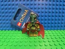 LEGO Cragger Key Chain Minifigure 850602 Legends Chima CMF Lot HTF Retired Rare