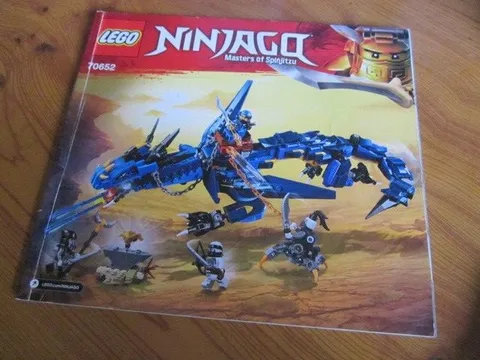 Lego System Building Instructions Instruction Ninjago 79652 Masters od Spinjitzu